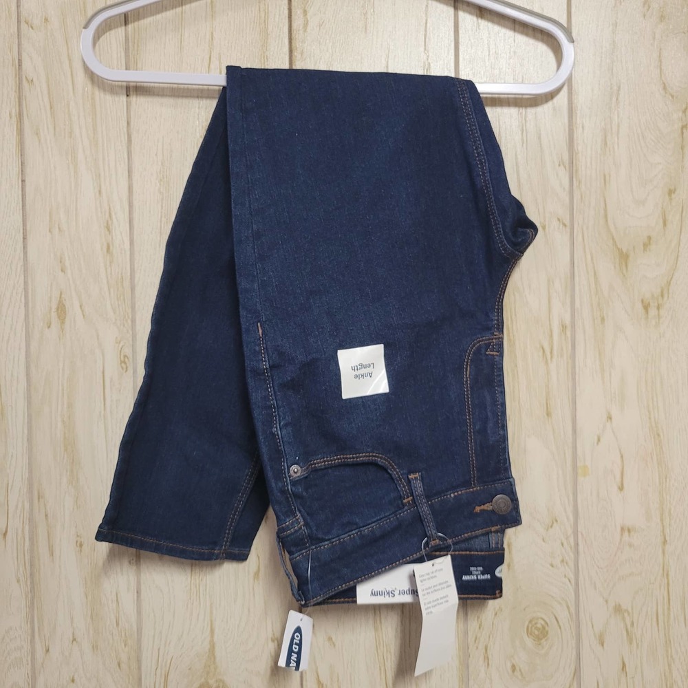 OLD NAVY Super Skinny Ankle Length Denim Jeans 8